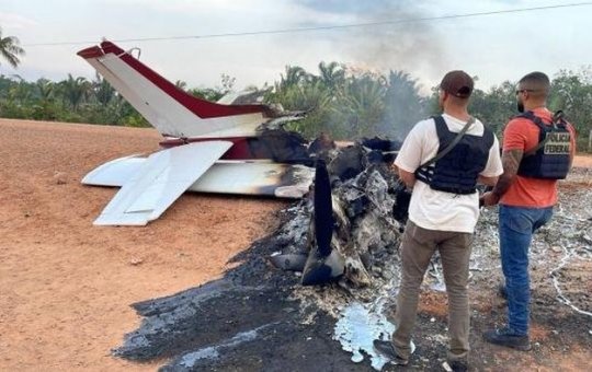 Aeronave invade espaço aéreo brasileiro e é interceptada pela Força Aérea