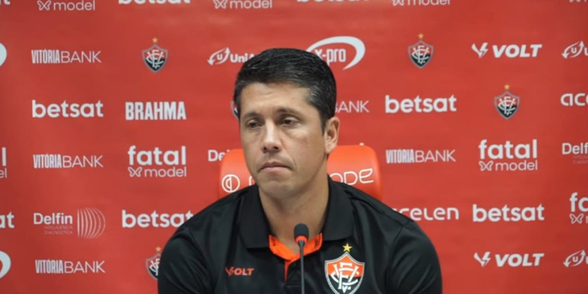 Carpini elogia desempenho do Vitória após derrota para o Inter