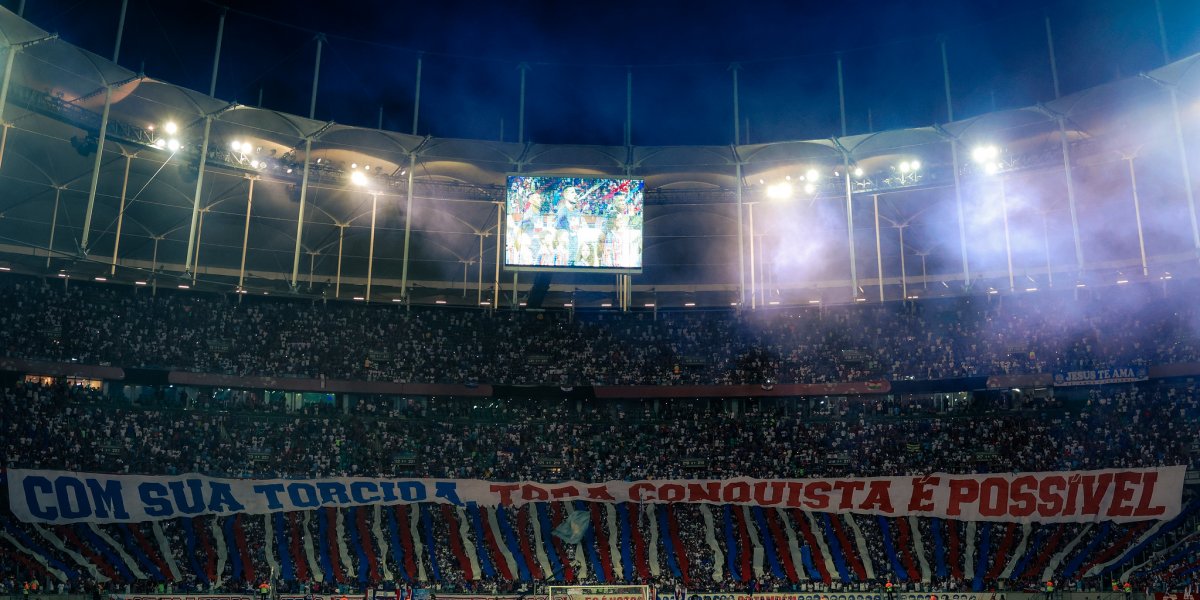 Bahia ultrapassa a marca de 1 milhão de torcedores no estádio em 2024