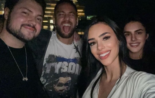 Irmã de Bruna Biancardi posta foto com Neymar Jr. após criticá-lo publicamente