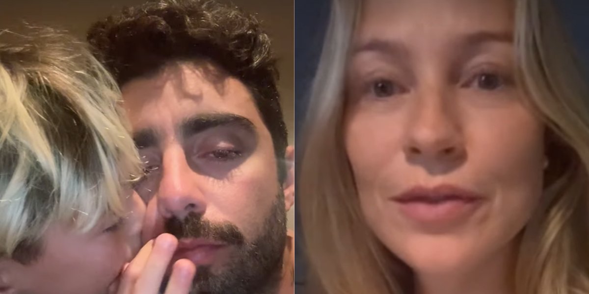 Scooby recebe carinho do filho após desabafo de Luana Piovani sobre criação dele