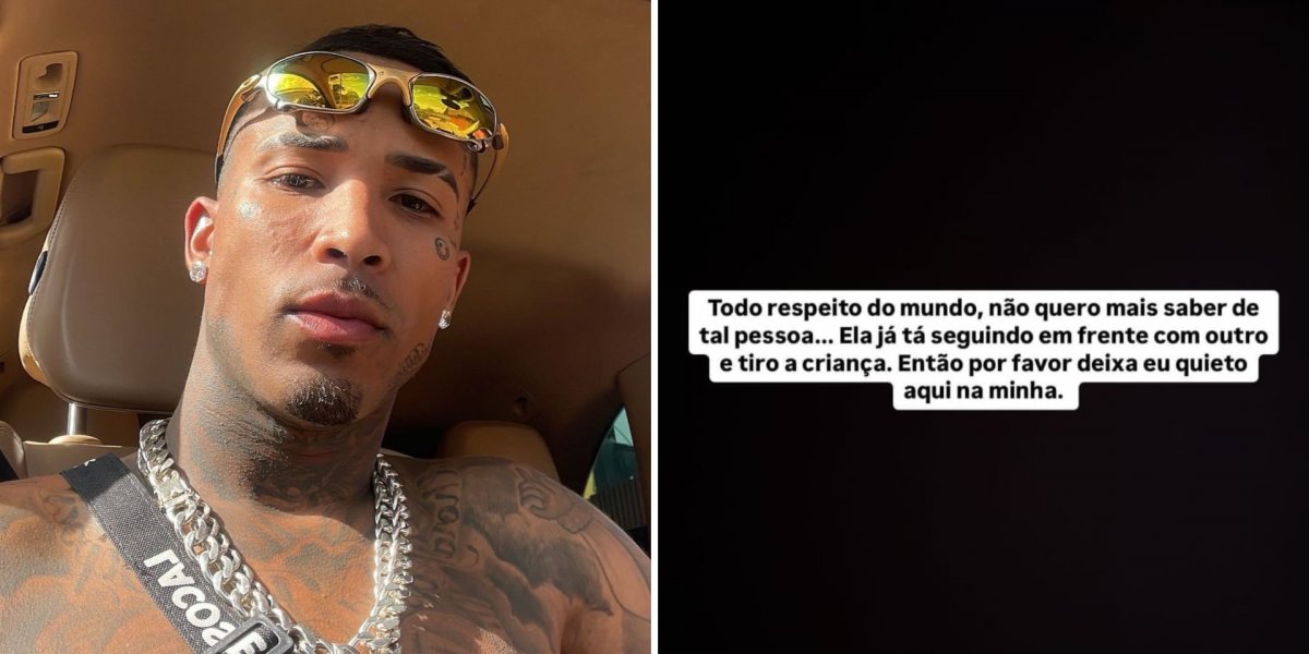 "Tirou a criança" - Gato Preto afirma que Bia Miranda abortou o segundo filho