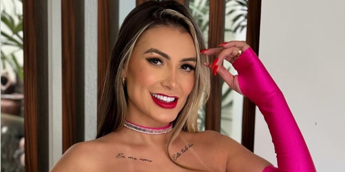 Andressa Urach faz reflexão às vésperas de seu aniversário:"Sofri muito"