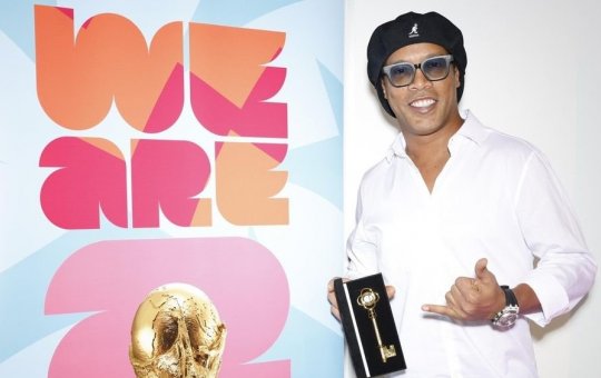 Ronaldinho Gaúcho é nomeado embaixador de Miami para a Copa do Mundo de 2026