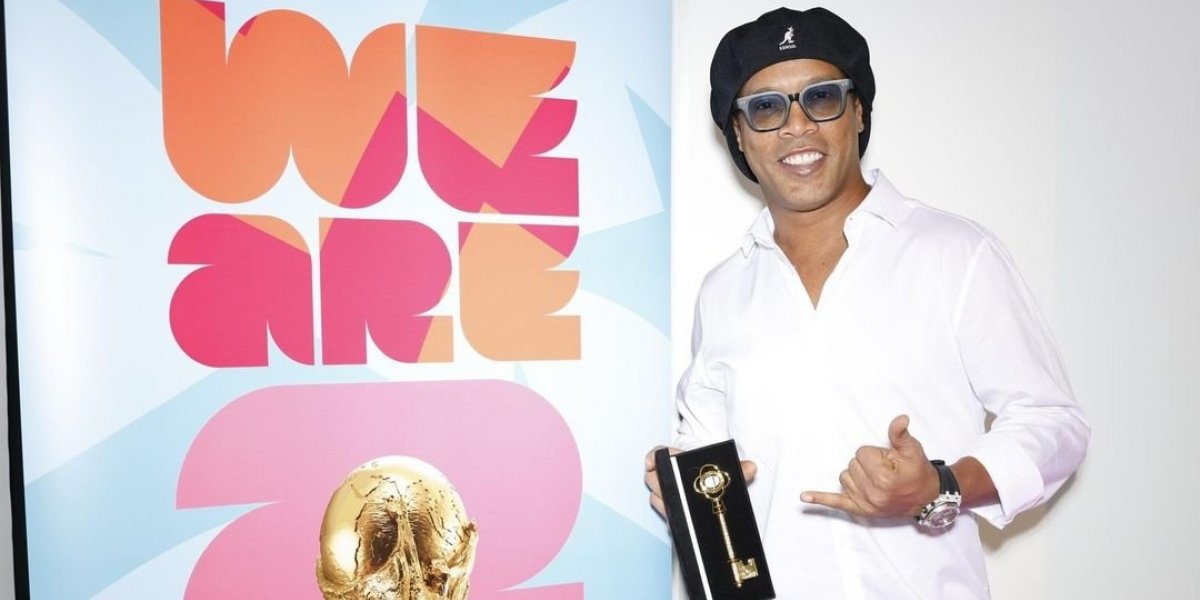 Ronaldinho Gaúcho é nomeado embaixador de Miami para a Copa do Mundo de 2026