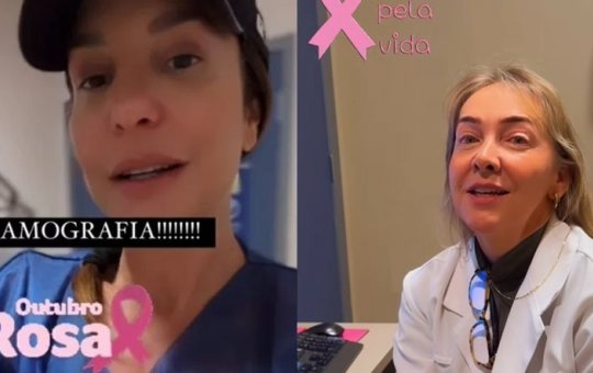 Ivete Sangalo faz mamografia e chama seguidoras a realizarem exames preventivos