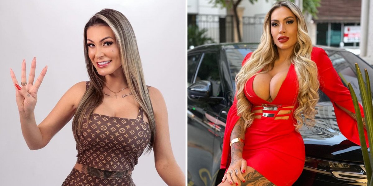 Festa de aniversário de Andressa Urach termina em confusão com Juju Ferrari