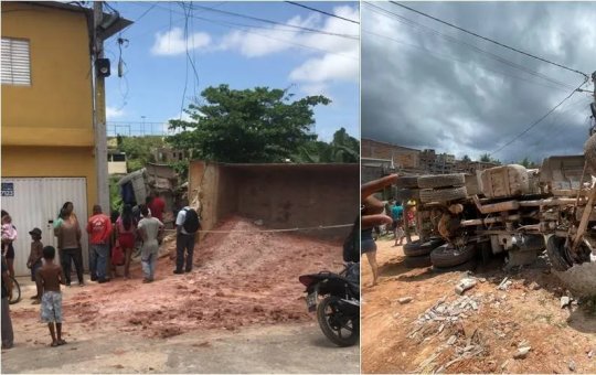 Homem morre esmagado por caminhão em Simões Filho
