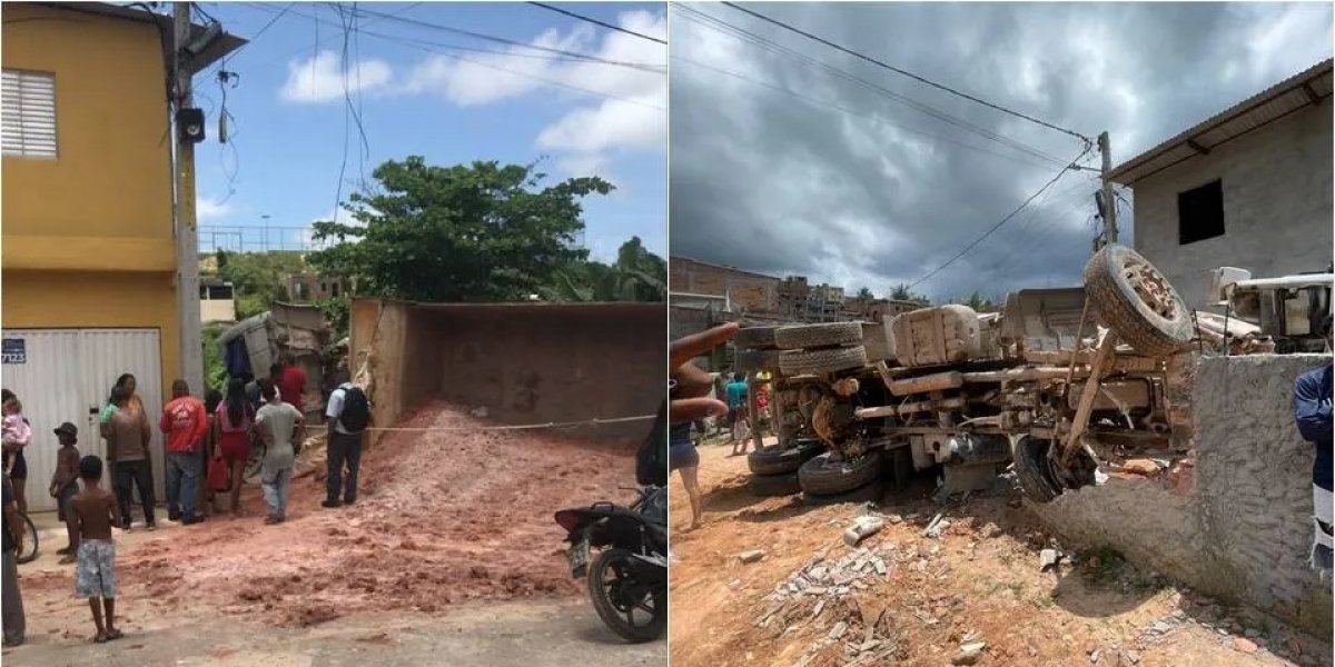 Homem morre esmagado por caminhão em Simões Filho