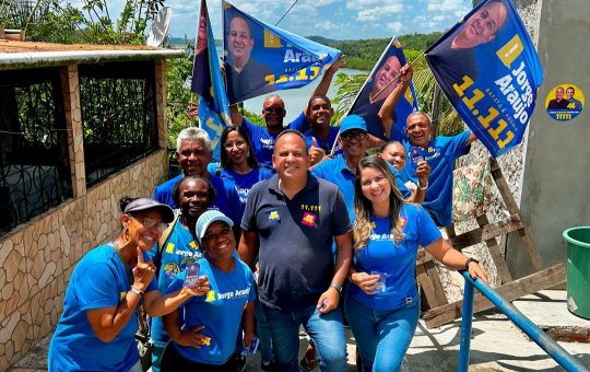 Jorge Araújo é eleito como vereador com mais votos de Salvador