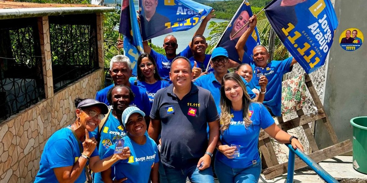 Jorge Araújo é eleito como vereador com mais votos de Salvador