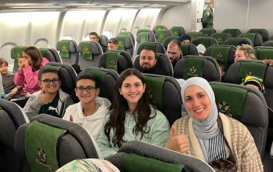 Avião de resgate da FAB deixa o Líbano em direção ao Brasil