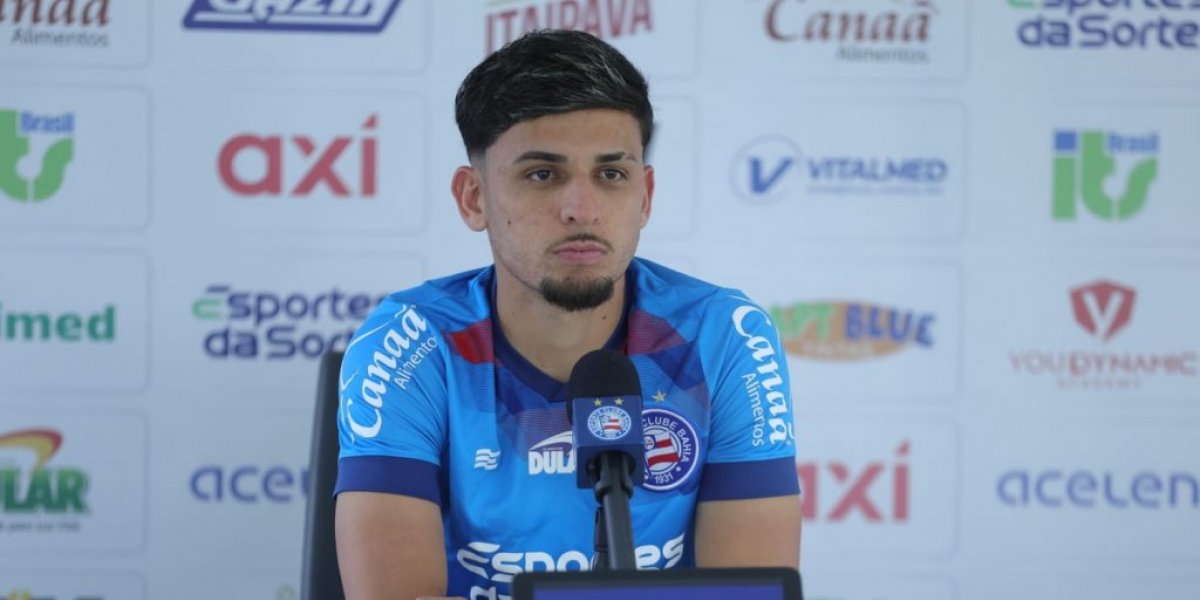 Perto do retorno aos gramados, Biel projeta vaga do Bahia na Libertadores