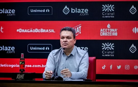 Presidente do Atlético-GO fala que o time 'já caiu' para a Série B