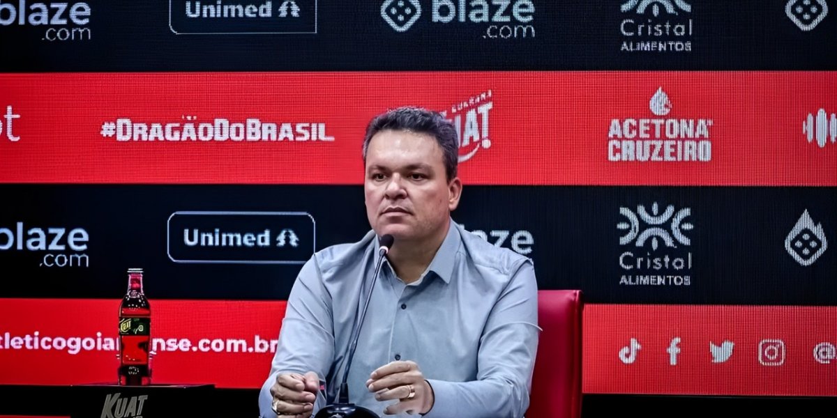 Presidente do Atlético-GO fala que o time 'já caiu' para a Série B