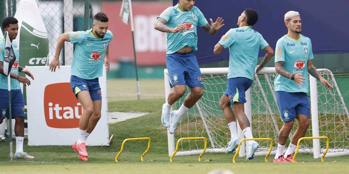 Dorival confirma escalação do Brasil com novidades entre os titulares