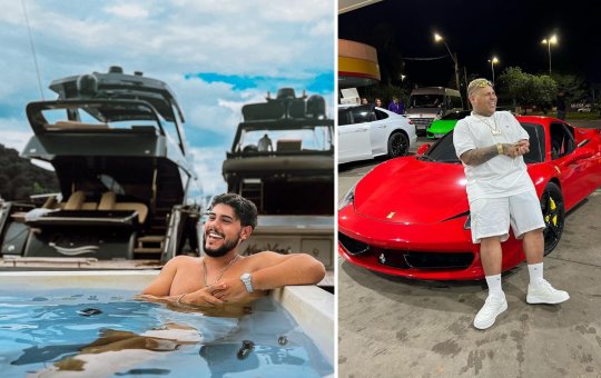 "Cheirando a droga": Empresário denuncia MC Ryan SP por uso indevido de barco