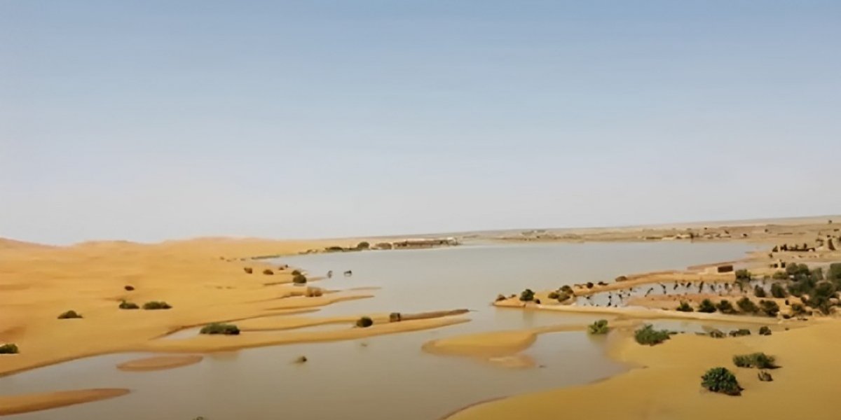 Maior chuva dos últimos 30 anos causa alagamento em parte do Deserto do Saara