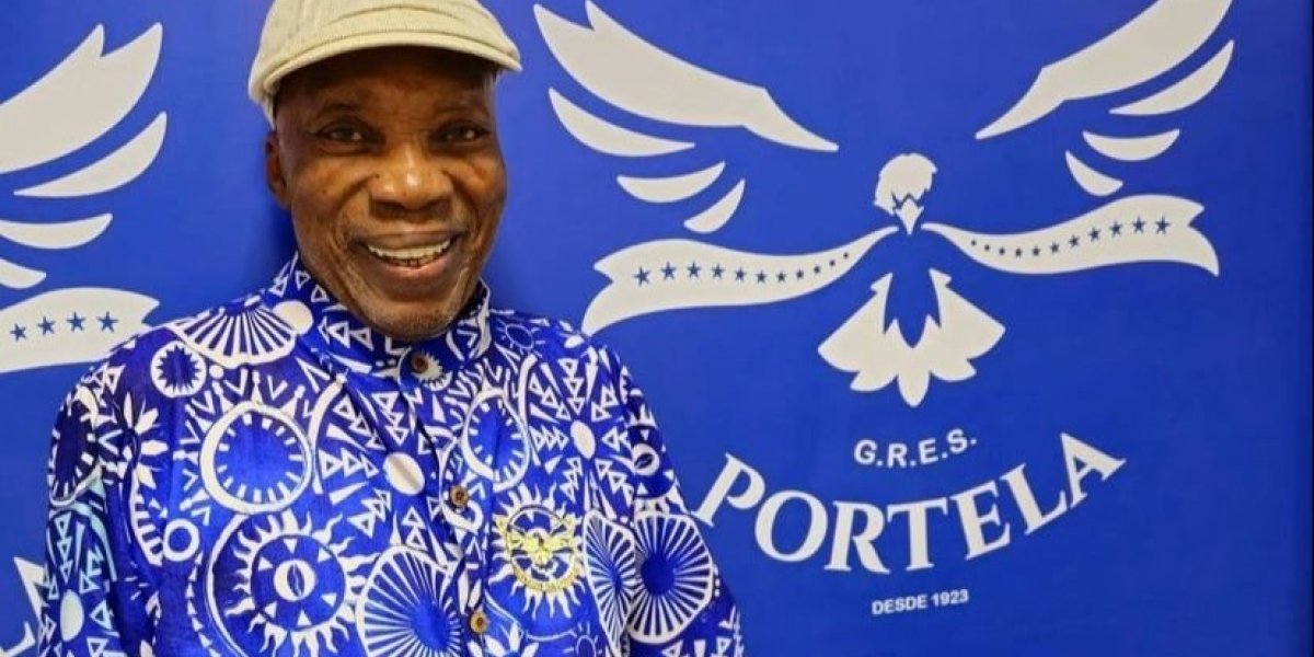 Milton Nascimento se emociona ao ouvir samba enredo da Portela