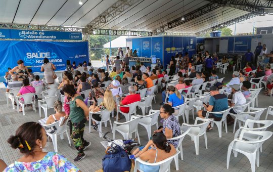 Programa de saúde oferece serviços gratuitos no bairro de Novo Horizonte