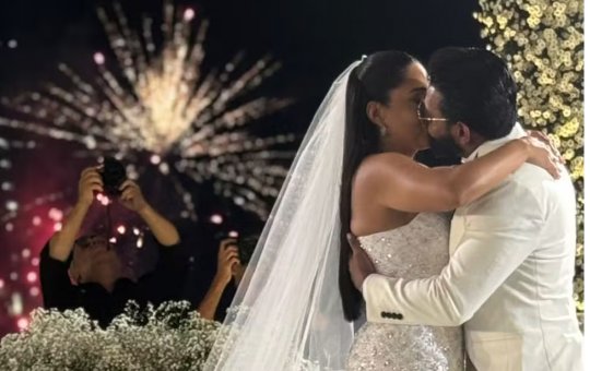 Cantor Pablo se casa em cerimônia cheia de famosos na Bahia