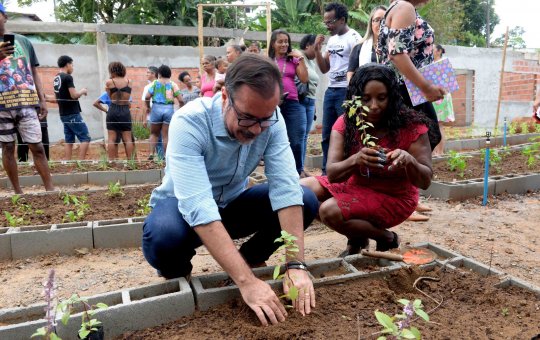 Salvador inaugura terceira Horta Comercial Agroecológica em Coutos