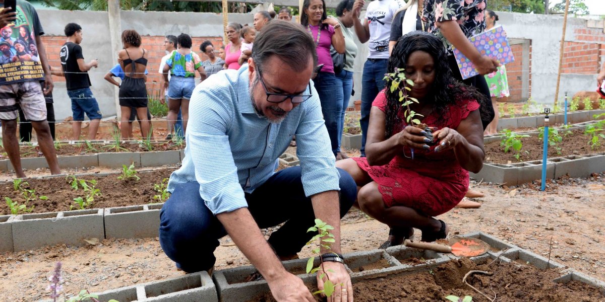 Salvador inaugura terceira Horta Comercial Agroecológica em Coutos