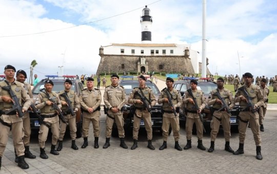 Bahia recebe novas viaturas e programa de apoio psicológico para policiais