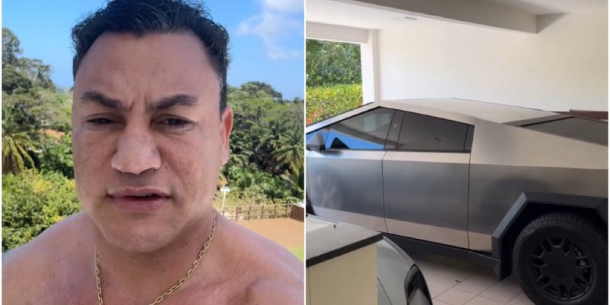 Popo Freitas mostra sua nova Tesla Cybertruck avaliado em R$ 1 milhão e meio