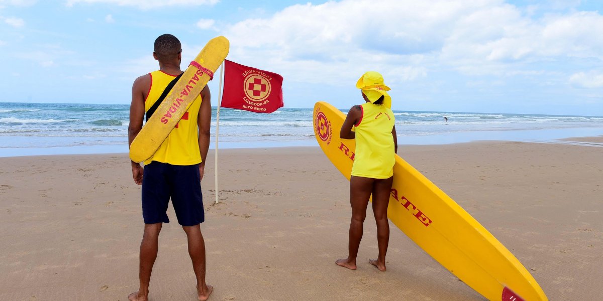 Salvador registra queda de 48% em ocorrências de salvamento marítimo em 2024