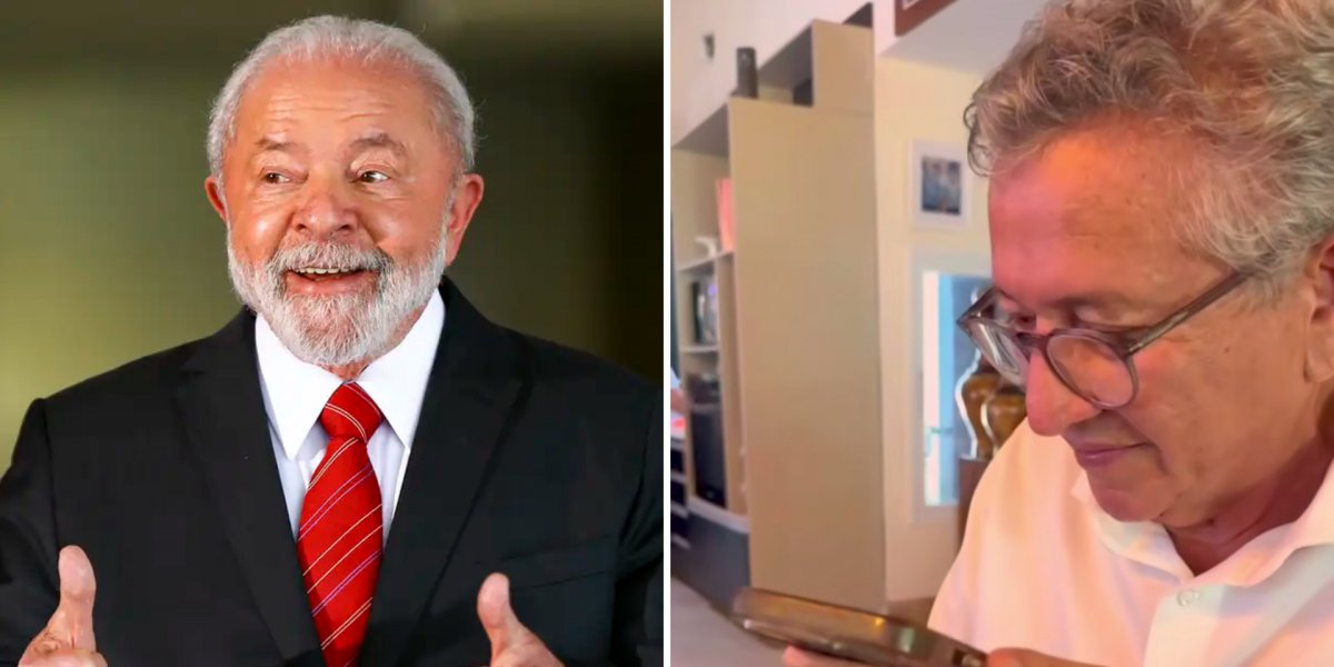 Lula liga para Luiz Caetano e aponta presença em possível cerimônia de posse