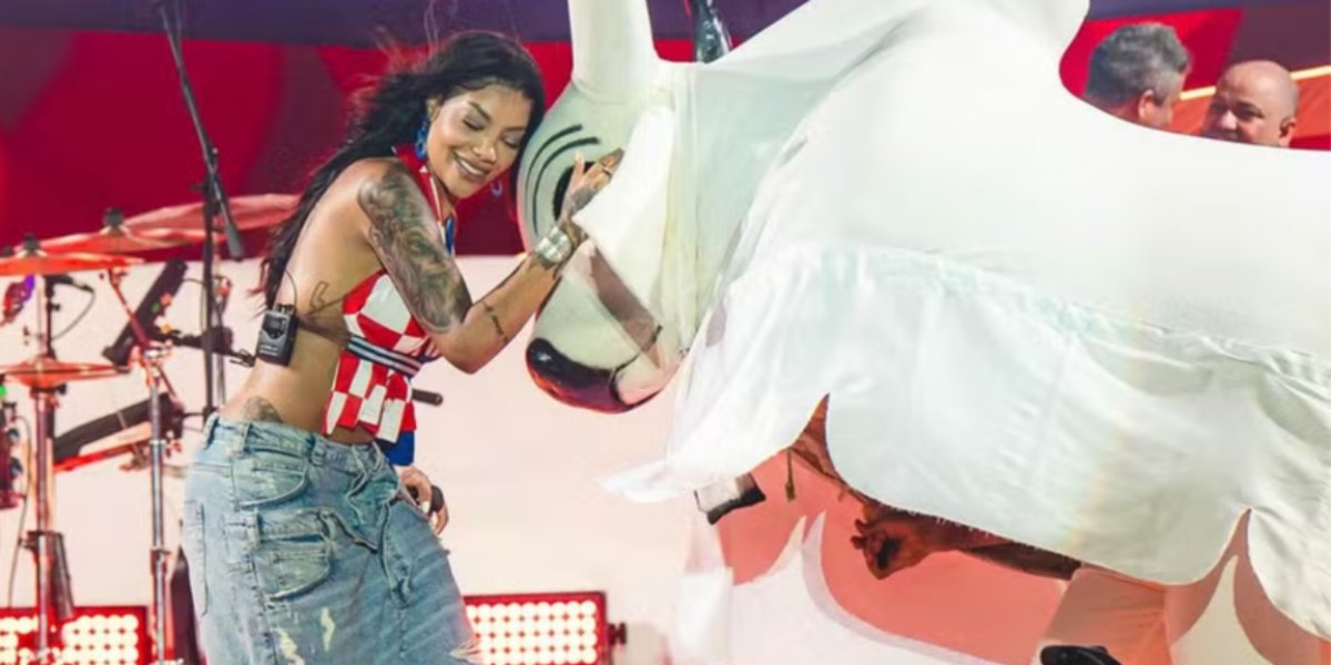 Ludmilla pode ser processada após usar ‘boi garantido’ em show