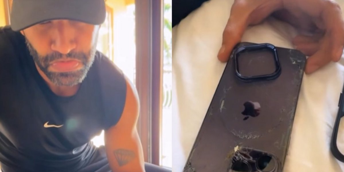 Gusttavo Lima choca fãs ao mostrar estado do seu celular