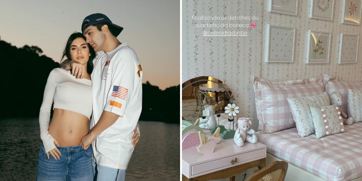 Jade Magalhães mostra detalhes do quarto de sua filha com Luan Santana