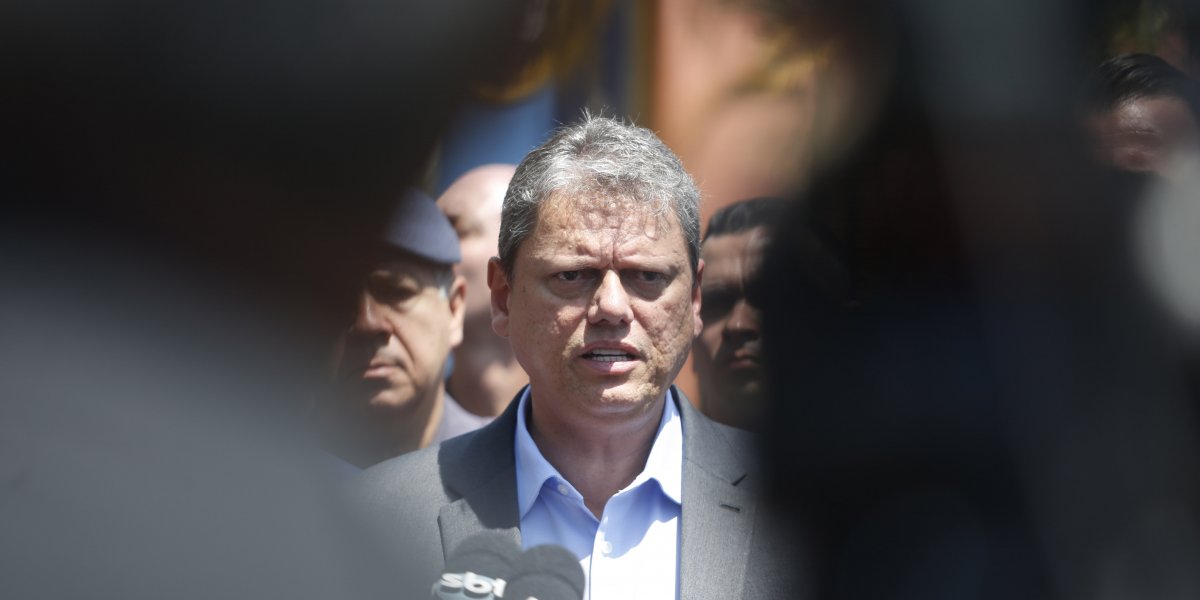 Tarcísio diz que esta "varrendo a esquerda" do estado de São Paulo