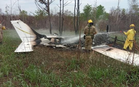 FAB intercepta avião que voava de forma irregular em território brasileiro