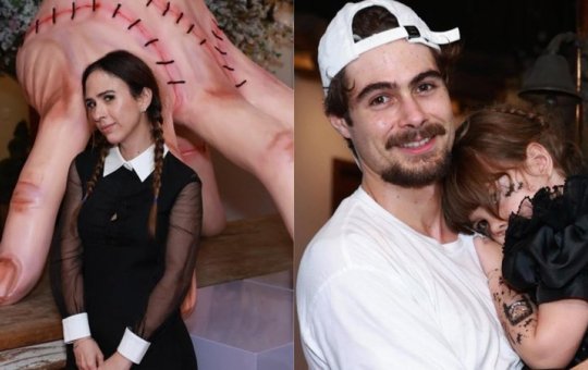 Tata Werneck e Rafa Vitti reúnem famosos para festejar aniversário da filha
