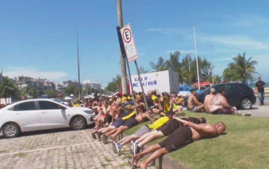 Conflito entre torcedores do Peñarol e brasileiros deixa feridos no Rio