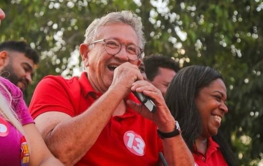 Caetano (PT) lidera intenções de voto, diz pesquisa