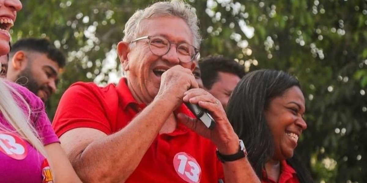 Caetano (PT) lidera intenções de voto, diz pesquisa