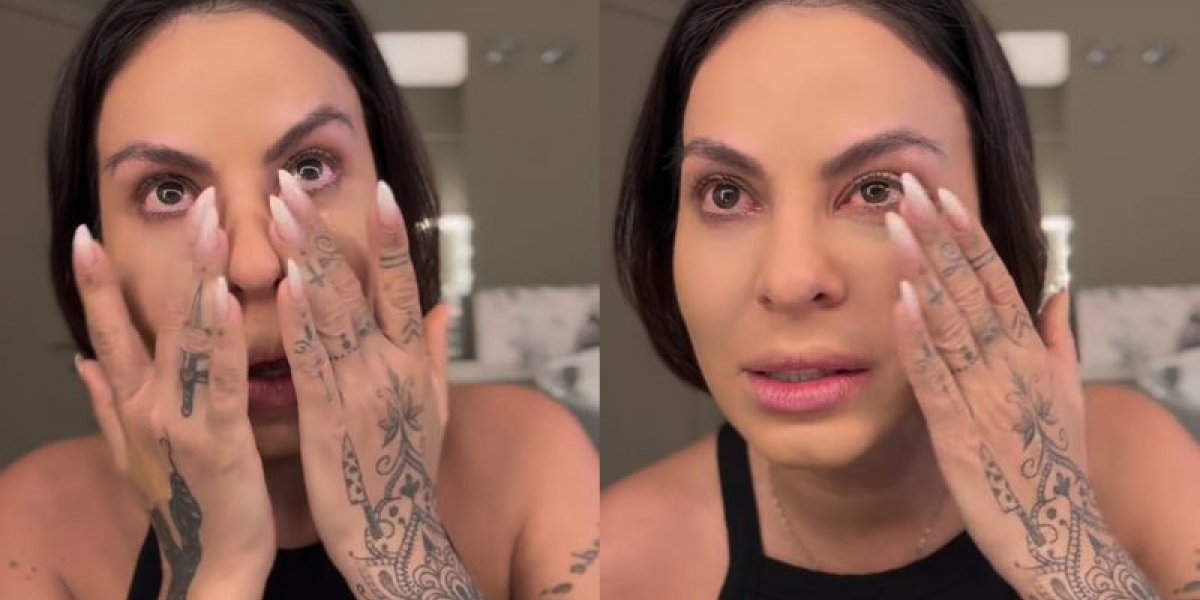 Alinne Rosa se emociona ao desabafar sobre luta contra a depressão