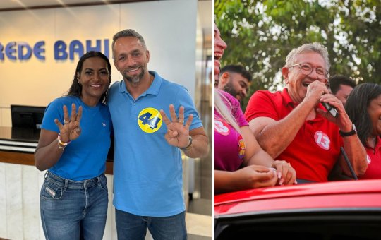 Corrida eleitoral em Camaçari: Caetano e Matos estão empatados, diz pesquisa