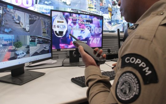 Reconhecimento Facial leva à captura de sete criminosos em 24 horas