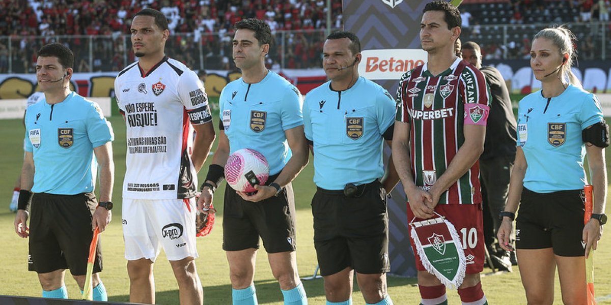 CBF afasta árbitros após polêmicas em jogos do Brasileirão