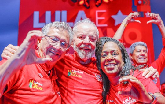 Lula deve receber Luiz Caetano em Brasília nesta quarta-feira (30)