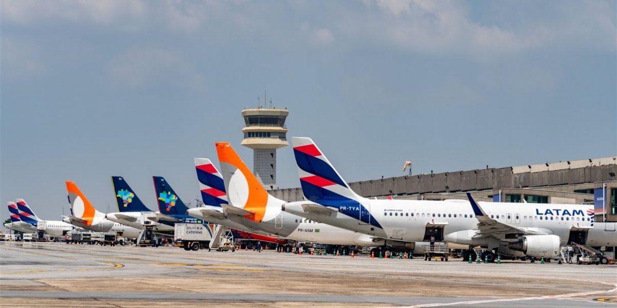 Voos domésticos: Brasil é o quarto país no ranking mundial; saiba mais