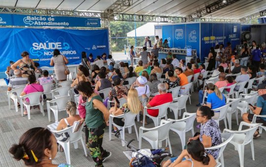 Bairros de Salvador recebem serviços de saúde gratuitamente; confira