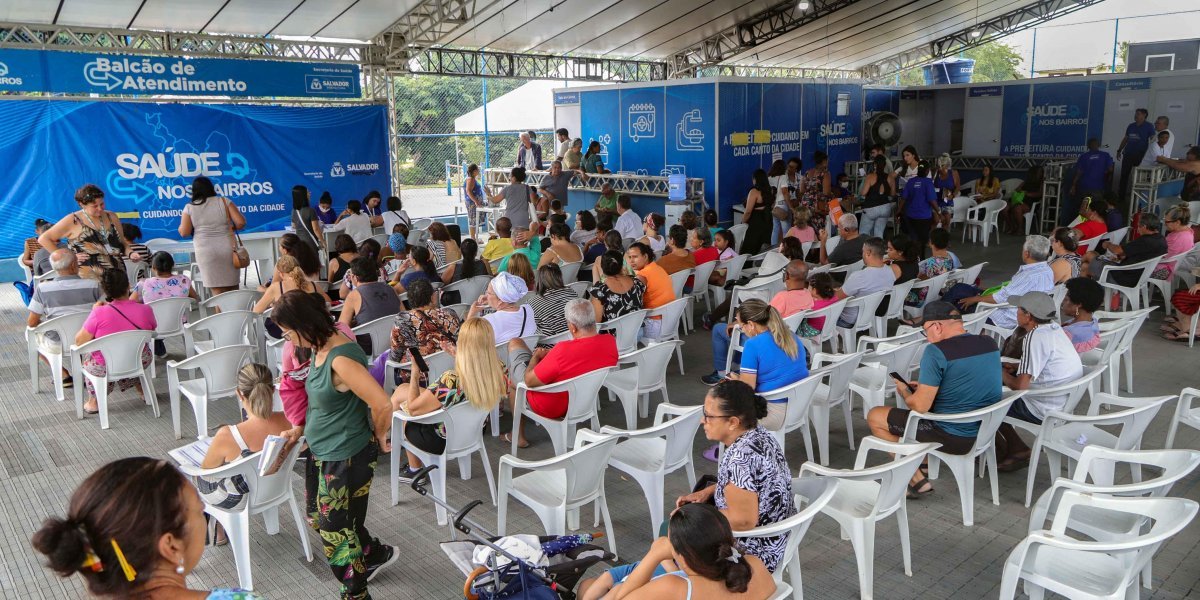 Bairros de Salvador recebem serviços de saúde gratuitamente; confira