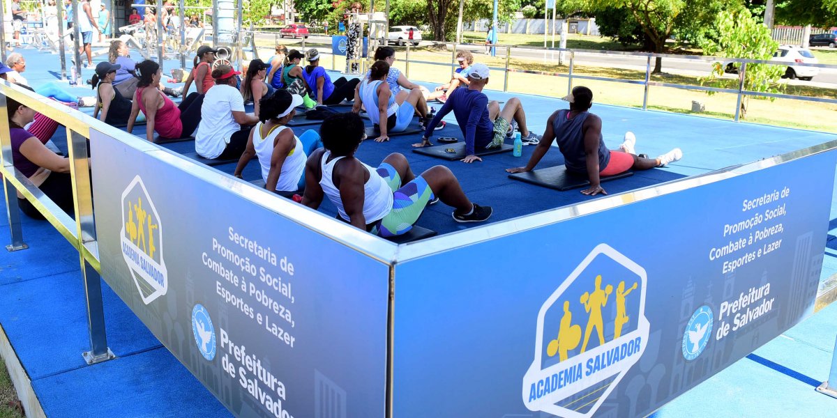 Academias Salvador: Quase 13,5 mil pessoas beneficiadas em quatro meses