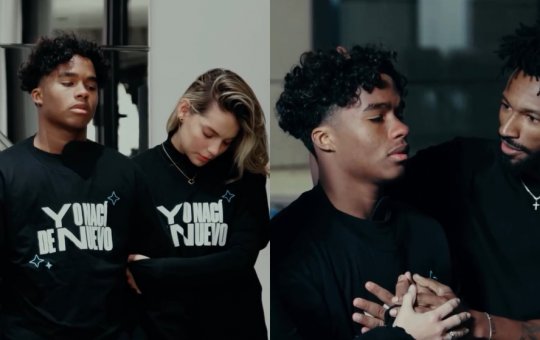 Endrick se batiza em igreja evangélica ao lado da esposa